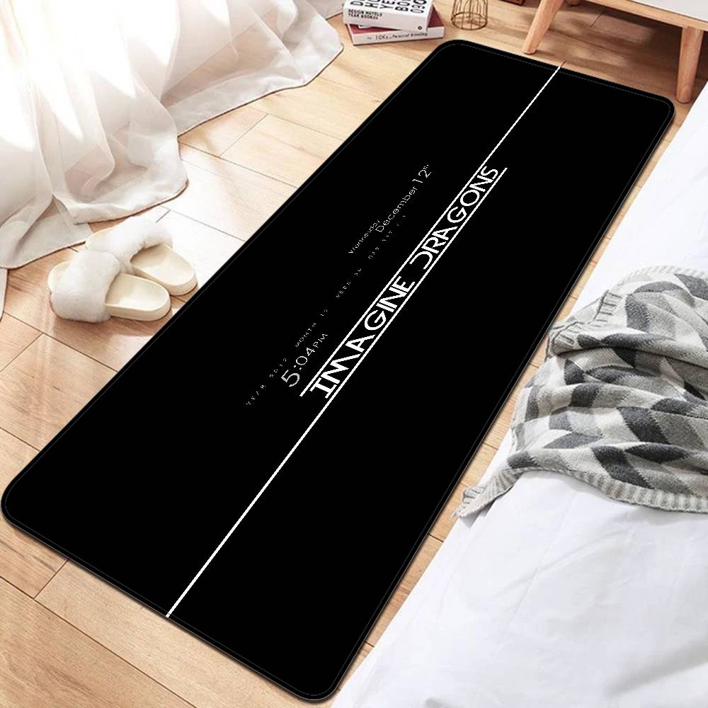 Hot Music I-Imagine D-Dragons Room Mats Cheaper Anti-slip Modern Living Room Balcony Printed Household Carpets