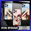 For Couole Anime H-HoriMiya Printed  Phone Case For iPhone17,16,15,14,13,12 Plus,Max Soft Silicone Black Cover