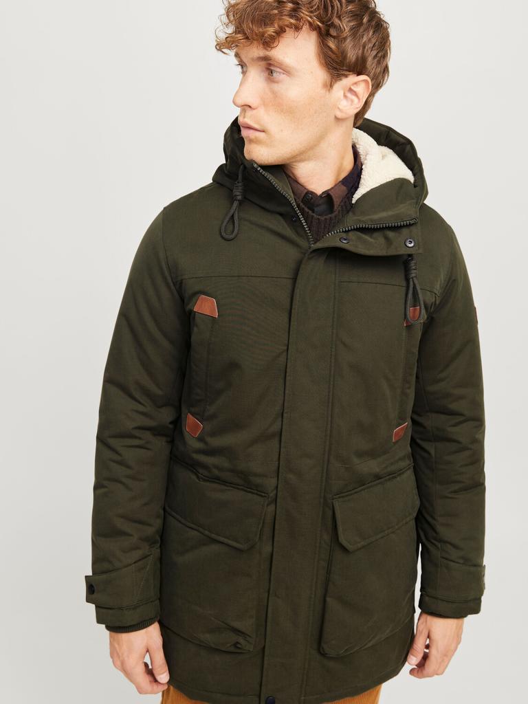 Зимняя куртка Jack & Jones Jjepolar Parka Sn (12256995) rosin