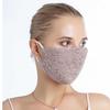 1 PC Washable Sequins Breathable Reusable Shiny With filter Pocket Face Mask