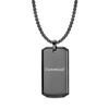 1Pc Customized Huge Military Tag Necklace Heavy Stainless Steel Rectangle Pendant Necklace For Men Boy Jewelry Gift