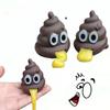 Mocking Feces, Vomiting, Relieving Stress At A Party Playing Pranks Simulating Feces As A Surprise Halloween Gift for Friends