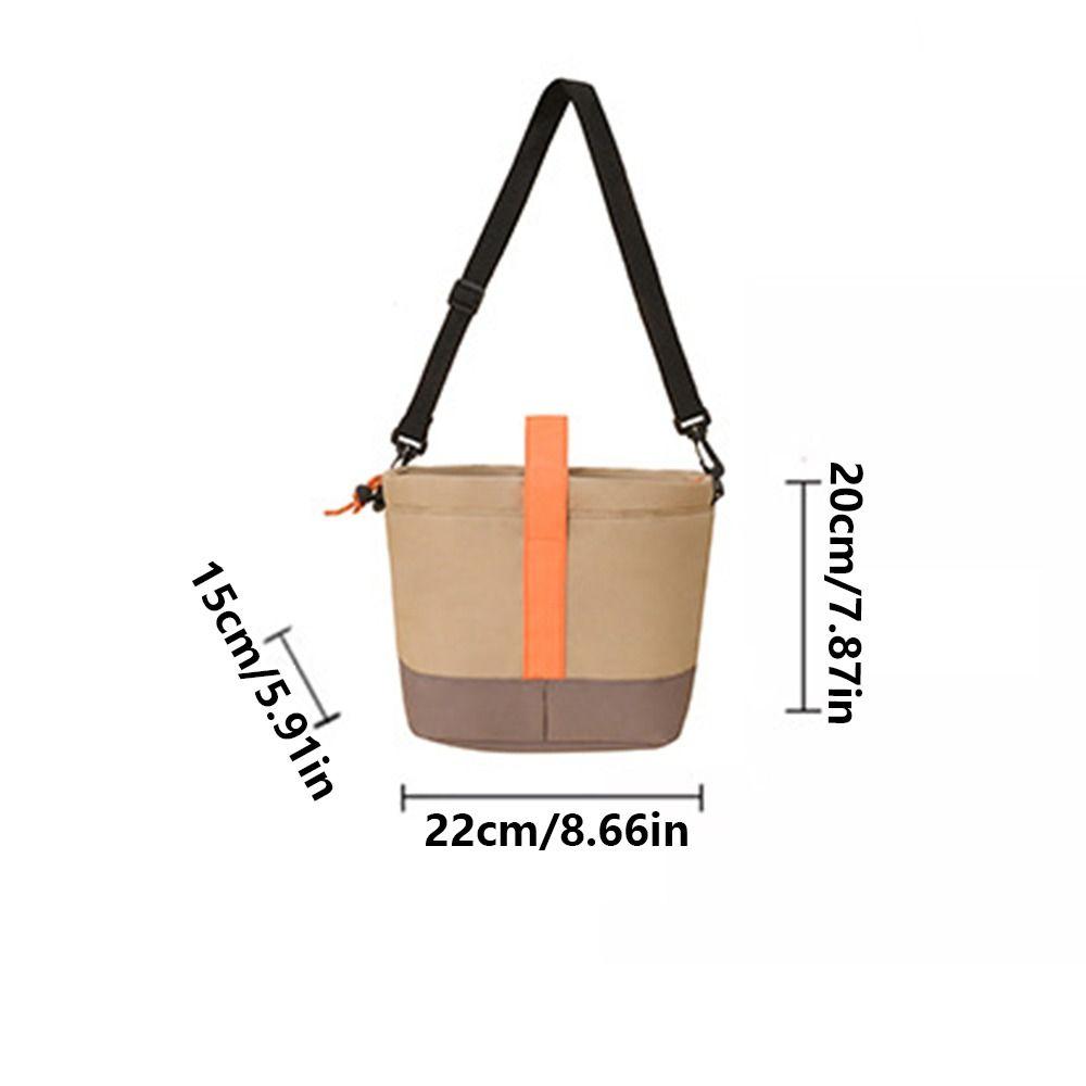 With Handle Lunch Box Bag Thickened Waterproof Insulated Storage Pouch Adjustable Straps Reusable Portable Food Organizer Bag