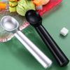 Aluminum Alloy Ice Cream Scoop Melon Baller Fruit Scoop Commercial Ice Cream Spoon for Kitchen