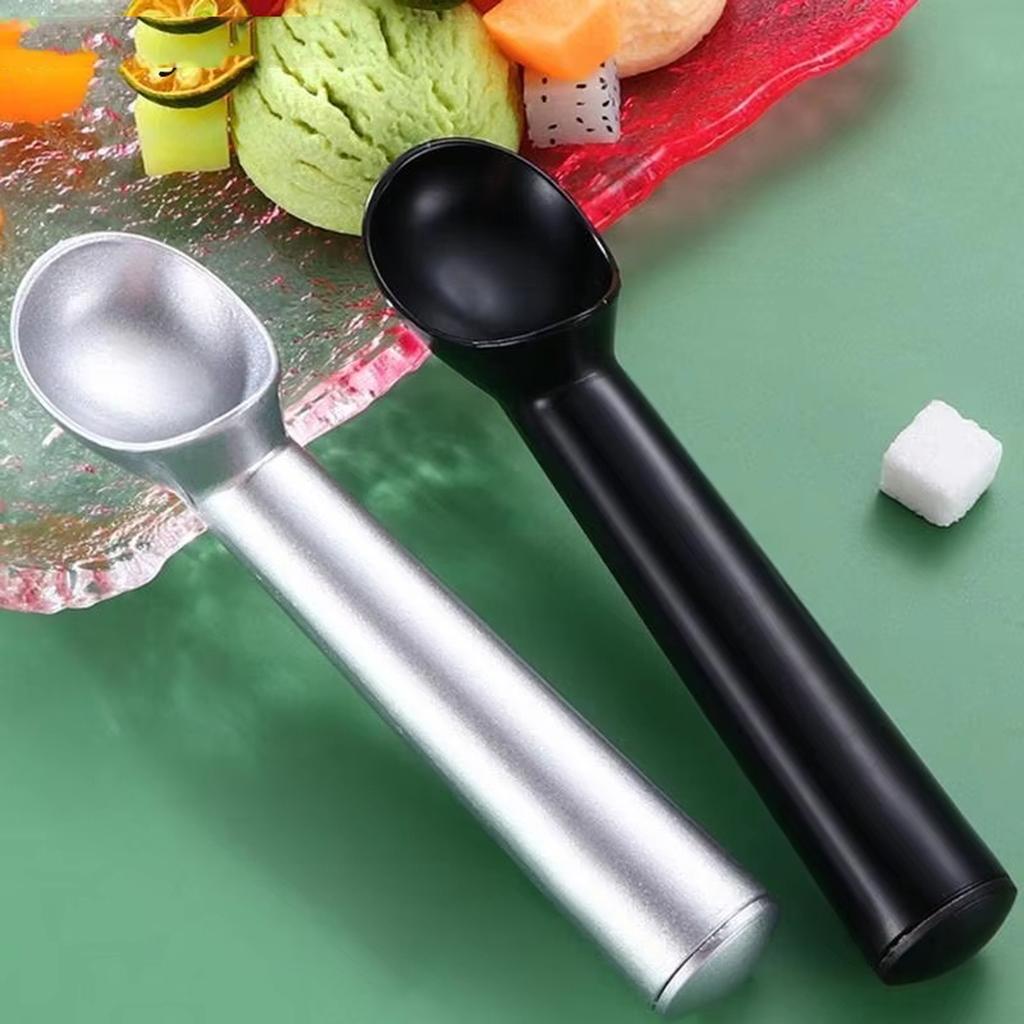 Aluminum Alloy Ice Cream Scoop Melon Baller Fruit Scoop Commercial Ice Cream Spoon for Kitchen