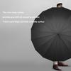 Light Luxury Long Wooden Handle Umbrella Enlarged Thickened Reinforcement Windproof Straight Handle Business Golf Umbrella