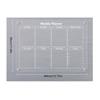 Multi-Use Dry Erase Board Calendar Anti-slip In Magnetic Calendar Board with Calendar Board Planner Reusable Magnetic Dry Erase
