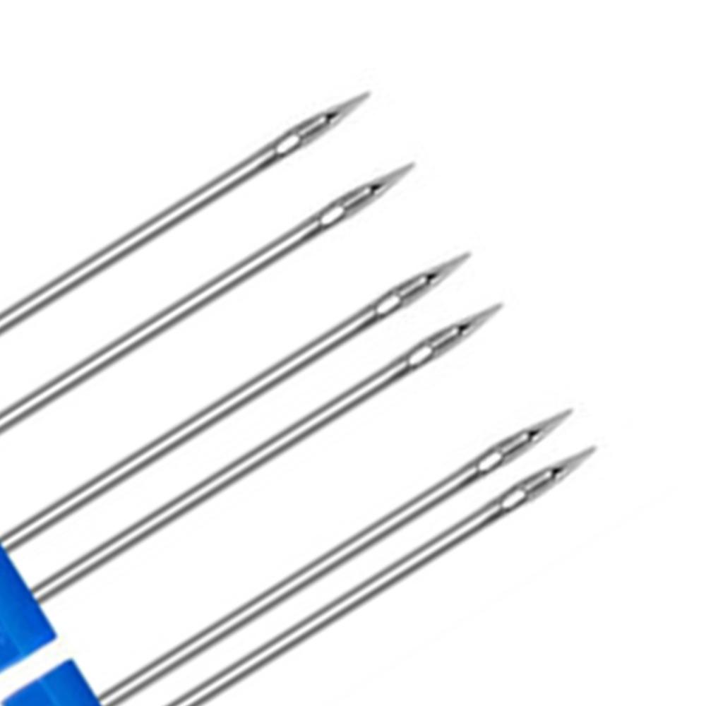 18pcs Plastic Box Sewing Machine Twin Needles Double Stitch Needles  Household Sewing