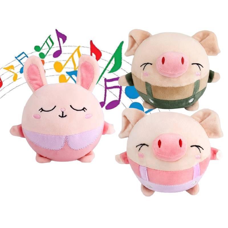 Adorable Electric Plush Pig Toy With Usb Charging For Kids Featuring Music And Dancing