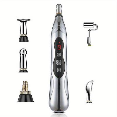1 Set Elektronischer Akupunkturstift ElectricHeal Massagestift Energie-Körpermassagegerät 871580920