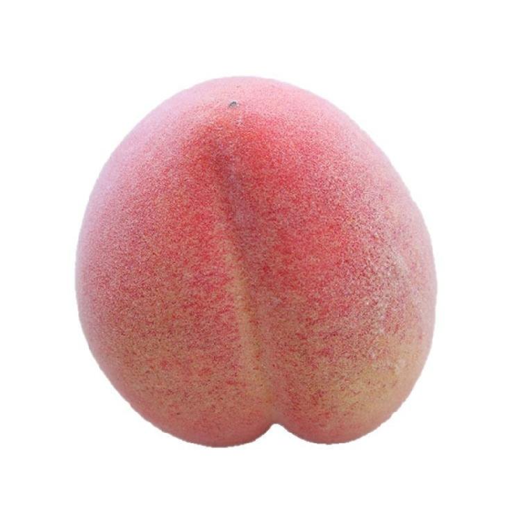 2Pieces Simulation Peaches Artificial Peach for Interior Designing and Holiday Party Decoration Needs