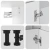 Kalmar 8-Piece Kitchen Cabinet Set Sonoma Oak Grey