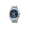 Astron Series 100 Meters Waterproof Watch Quartz Titanium Strap Men's Watch Blue Dial SBXY013