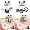 2 Sets Baby Cradle Hanging Spiral Rattle Stroller Seat