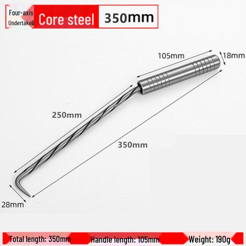 Edelstahl Bewehrungsbindehaken mit vier Lagern