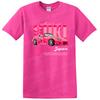 Pink Car Graphic T Shirt Cool Suki Design Casual Tee for Car Enthusiasts