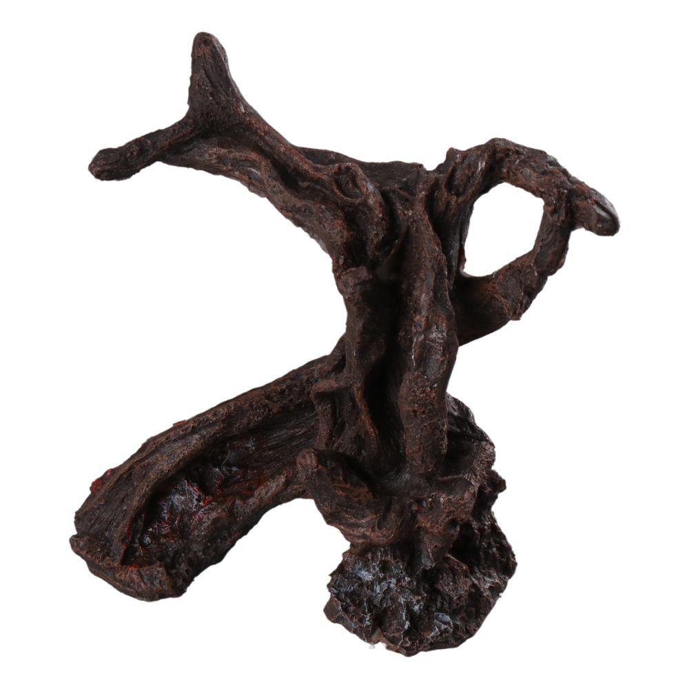 

Resin Hermit Crab Wooden Hideout Multi-purpose Tree Trunk Ornament Tank Decorations