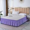 Elastic Bed Skirt Solid Color Ruffled Bed Skirt Elastic Bed Skirt Multiple Colors Multiple Sizes