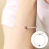 [Rosemont] Silver Pearl Bracelet Rc0397