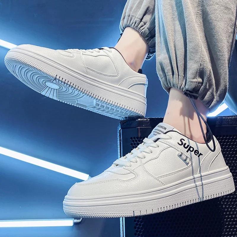 Ανδρικό Casual Αθλητικό Παπούτσι 2024 Εξωτερικού Χώρου Αντιολισθητικό Άνετο Δερμάτινο Ανδρικό Casual Παπούτσι Αδιάβροχο Ανθεκτικό στη Φθορά Ανδρικό Παπούτσι Σανίδας Zapatillas