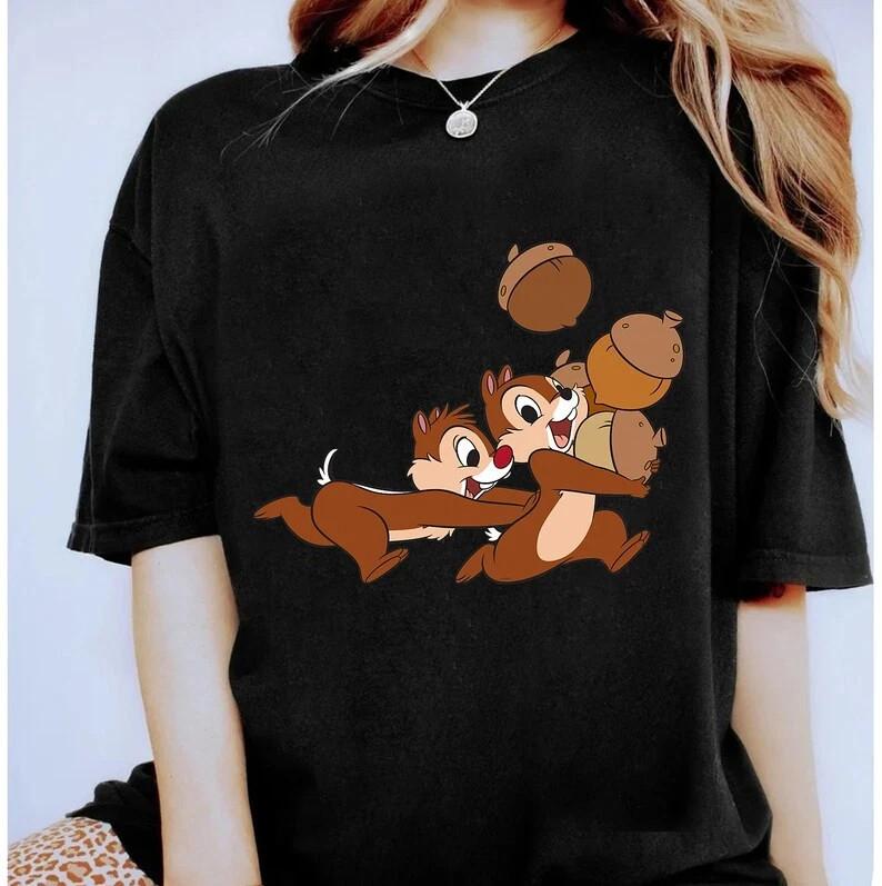 Chip N Dale Chipmunks TSHIRT UNISEX
