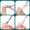 Foot Care Cuticle Nippers Dead Skin Pliers Nail Clippers Paronychia Remover Toenails Scissors
