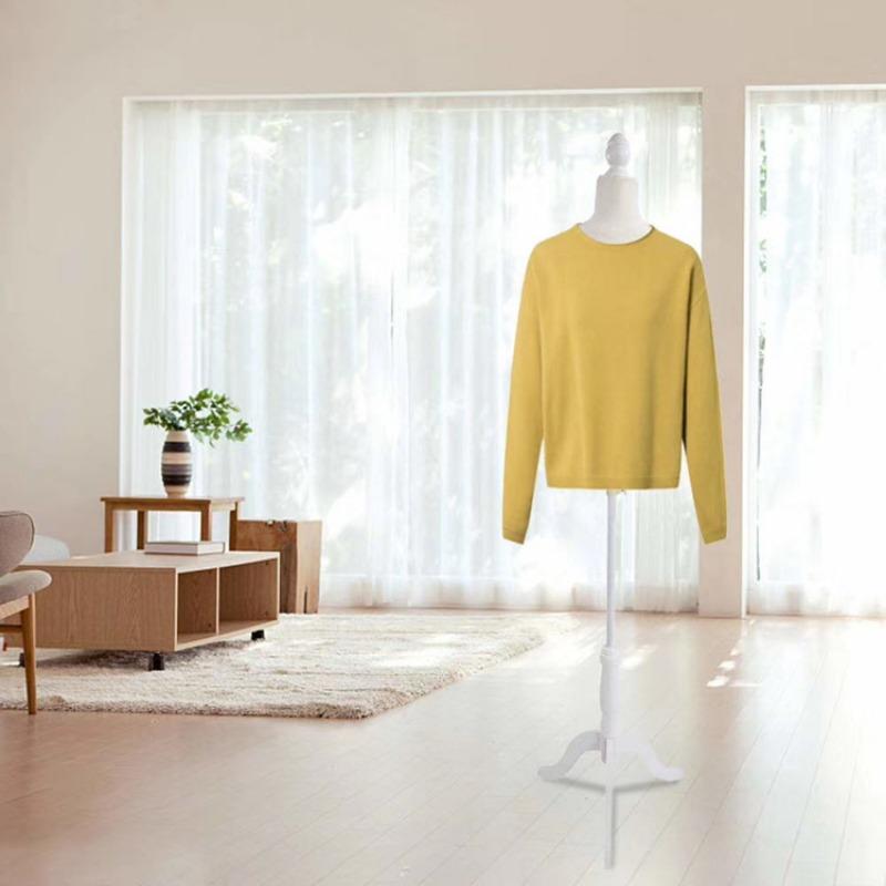 Female Mannequin with bracket base -Half Body Model Clothing Sewing Model - Adjustable Dress Form Mannequin for Sewing