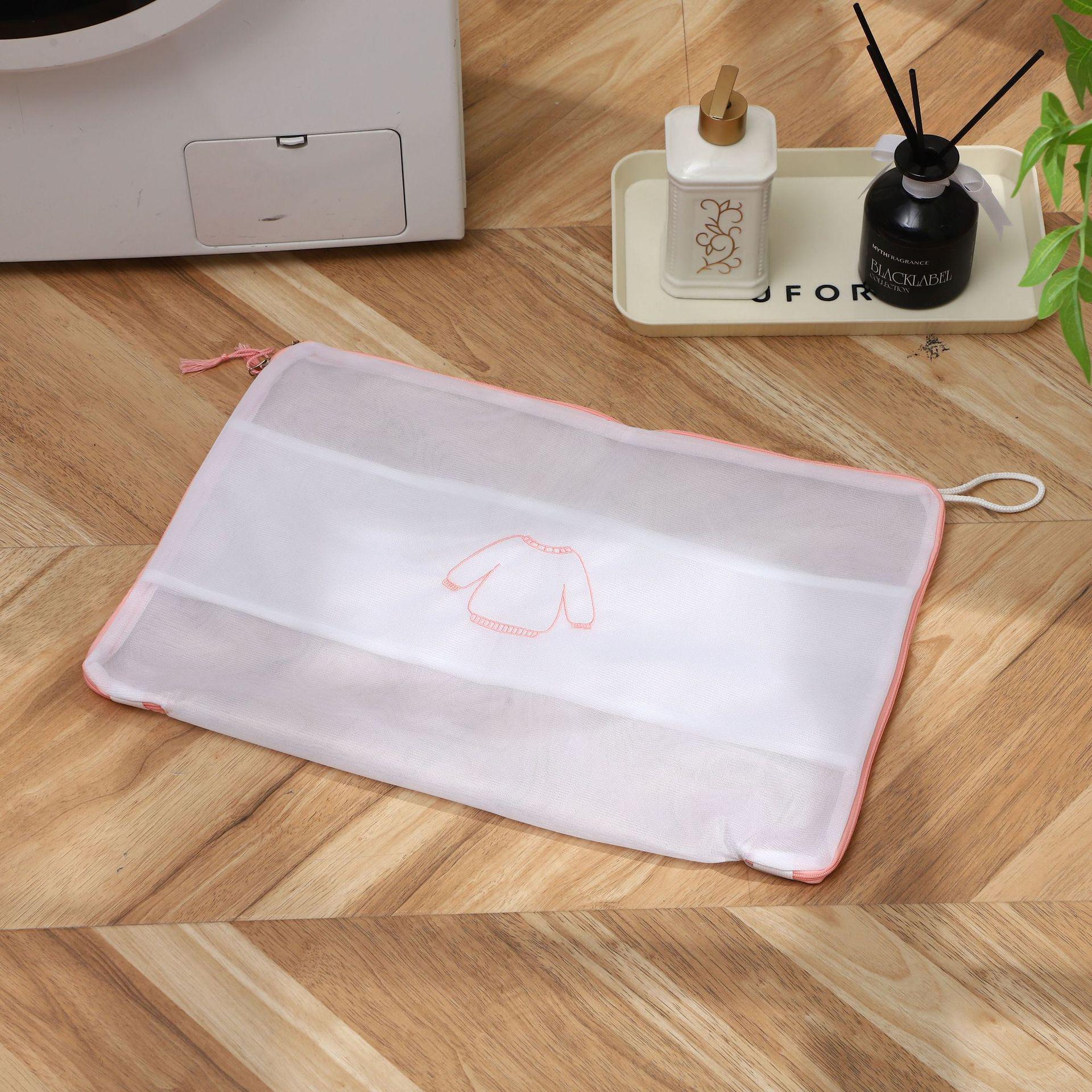 

Sweater Laundry Mesh Bag - Anti-Deformation Bra Wash Bag for Washing Machine 50x35 cm
