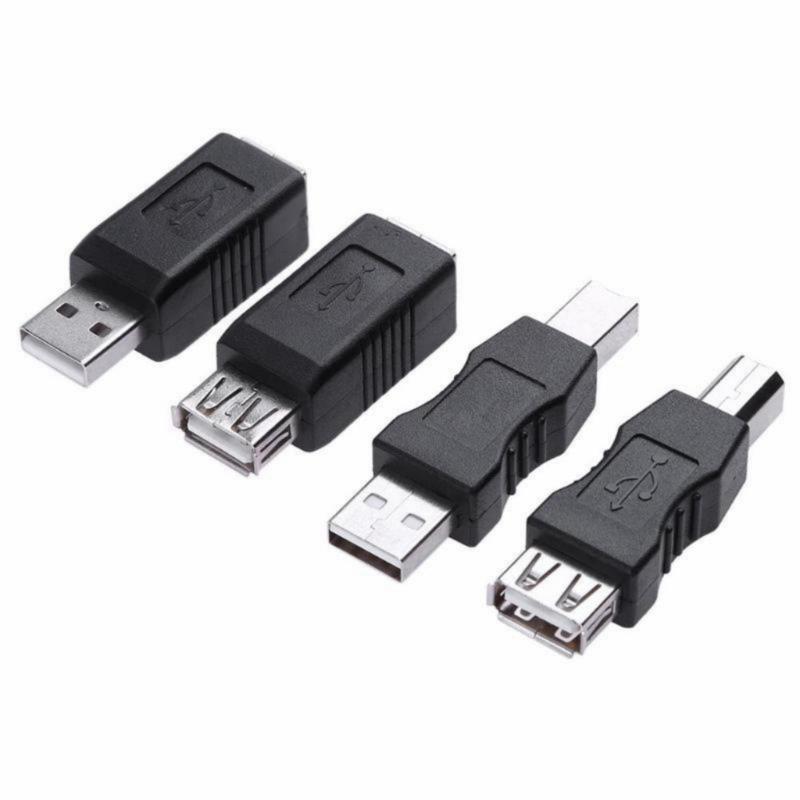 MultiFunction USB A To USB B Adapter USB A To Printer Interfaces Converters for Easy Printer/Scanners Connection Plugs