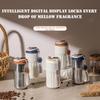 450ML Stainless Steel Coffee Cup Digital Display Travel Thermal Mug Leak-Proof Thermos Bottle Mug Vacuum Flask Insulated Cups