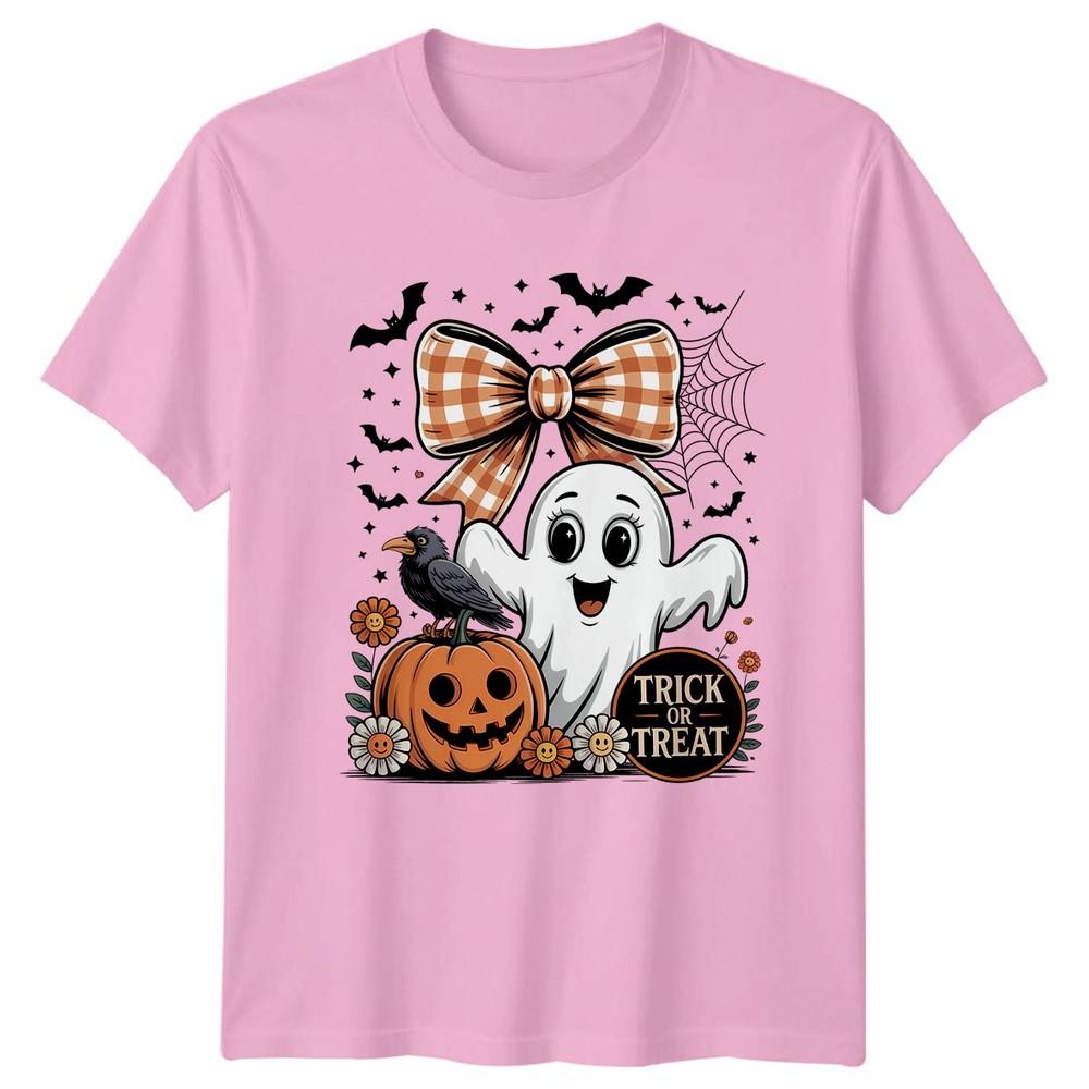 Trick Or Treat TShirt Cute Ghost Halloween Halloween Gift For Him And Her