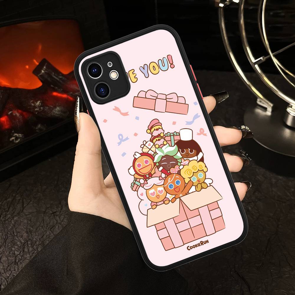 Mobile Game C-Cookie Run Kingdom Phone Case For IPhone 16 15 14 13 12 11 Pro Max 7 8 6 6s Plus Matte Cover