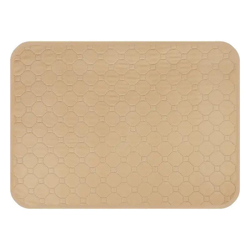 Reusable Pet Urinary Pad Waterproof & Absorbent Pee Pad Guinea Pig Cage Lining Machine Washable Small Pet House Sleeping Mat
