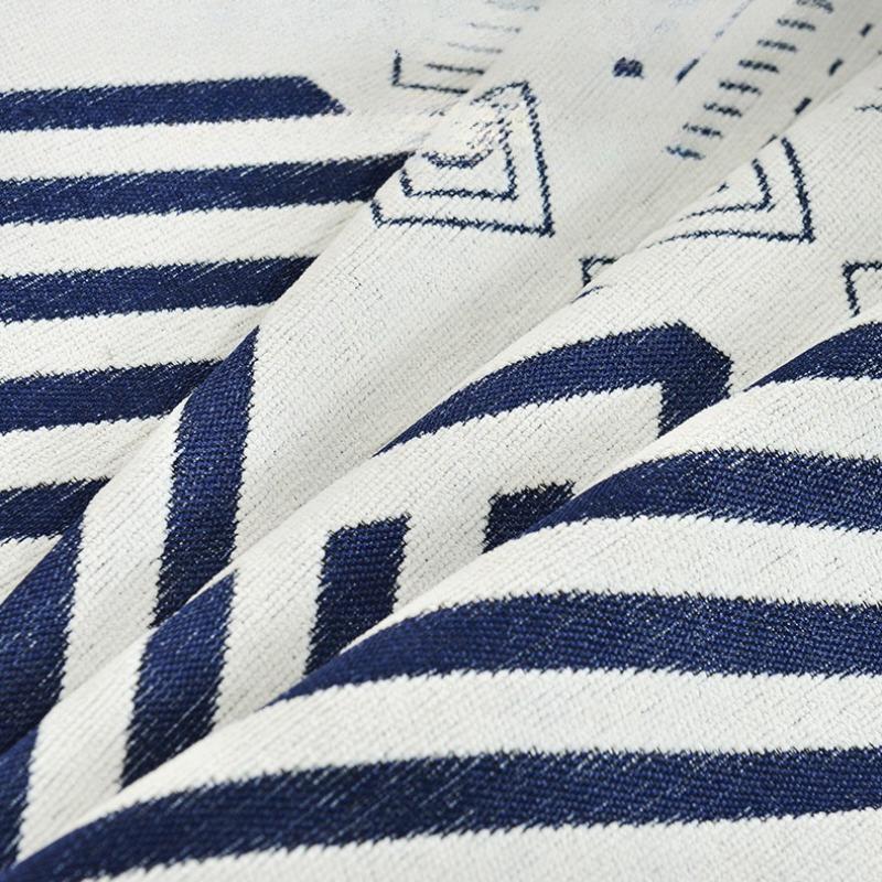 Single-layer Ethnic Style Bed Flag Chenille Jacquard Sofa Blanket Household and Hotel High-weight Multifunctional Bed Sheet Home Decorative Bedding