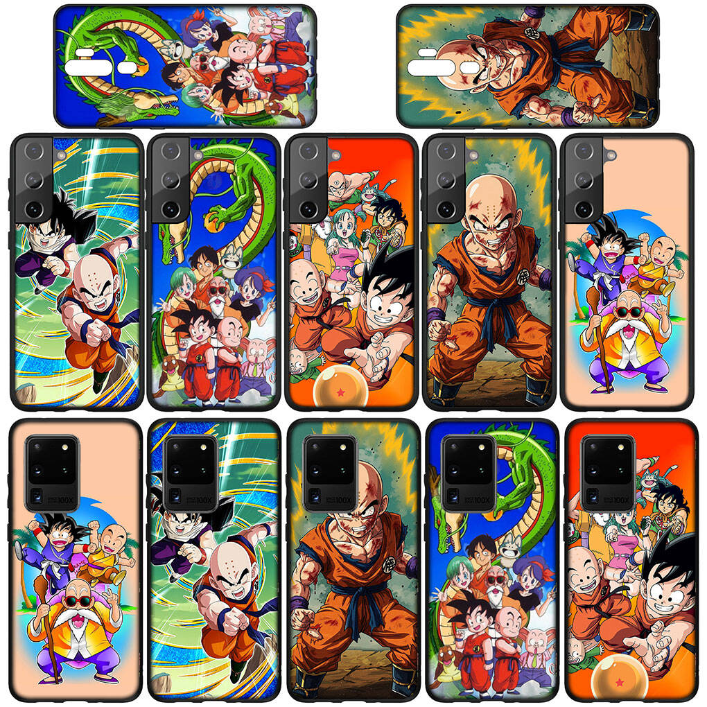 Phone Case for iPhone 17 15 16 Plus Xiaomi Poco X7 X6 F8 F7 C85 C75 C71 Redmi Note 14 12 11 13 Pro Max A4 14C 13C 15C krillin Anime Dragon Gokus Ball