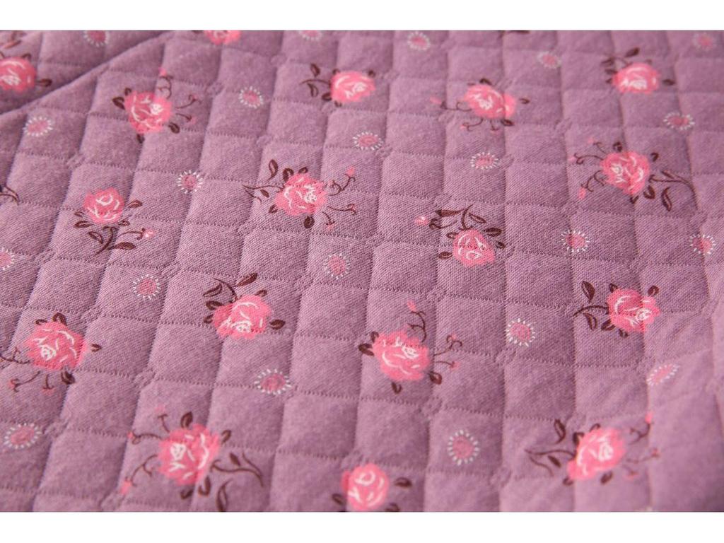 Women's Plus-Size Quilted Pajama Set for Middle-Aged & Elderly