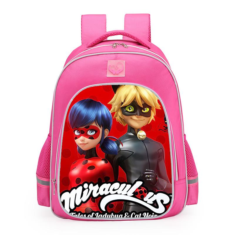 Brīnums Meitene Ladybug Reddy Atstarojoša Skolas