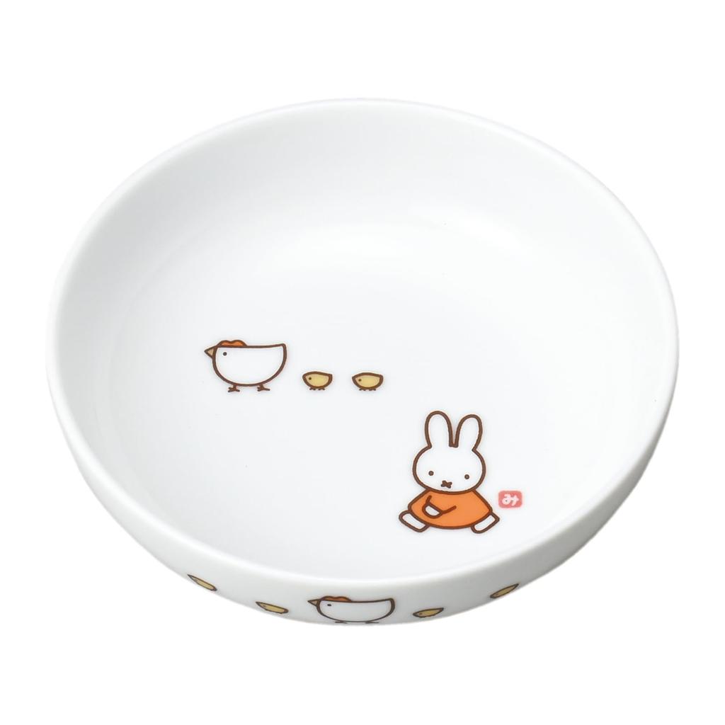 Dick Bruna Ceramic Small Microwave and Dishwasher Kokko Parent and Made In 417104 "Miffy" Children's Dishware, Plates, Plates, Safe, Inglaze, Child,