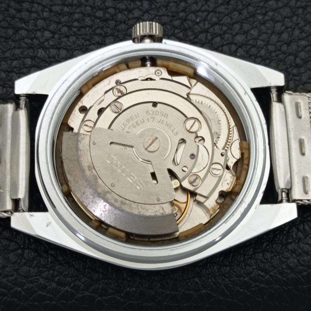 VINTAGE REFURBISHED SEIKO 5 AUTOMATIC JAPAN MENS BLUE COLOR DIAL WATCH A440603-4 Sk-a440603