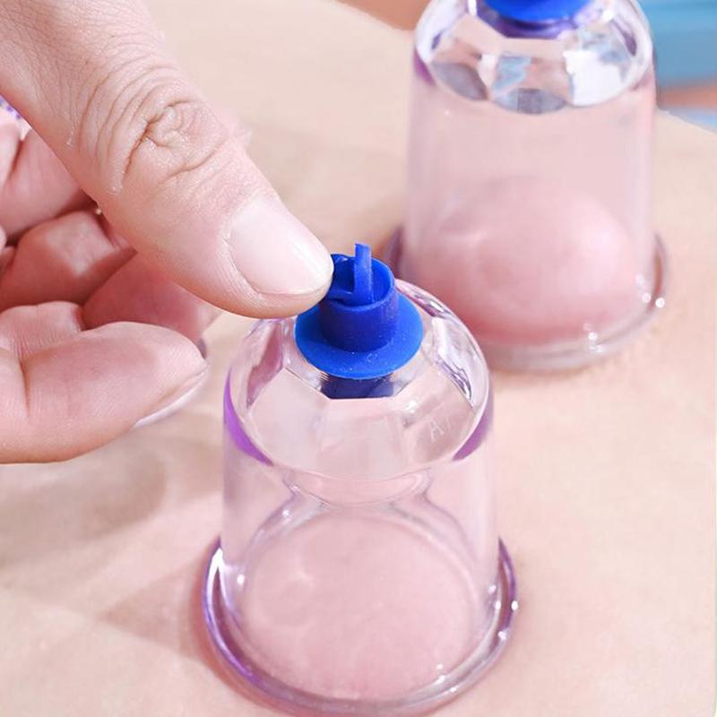 Vacuum Cupping Glasses Vacuum Massage Body Cupping Kit Anti Cellulite Chinese Cupping Body Cup Massager Slimming For Body Face