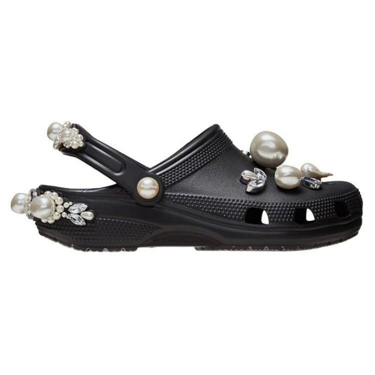 Simone Rocha X Crocs Classic Clog Black Unisex Sneakers 209623-001