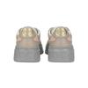 Gucci Chunky B GG Supreme Leather Low Top Stylish Skateboarding Shoes Women's Wheat Flour 700775 UPG90 9595