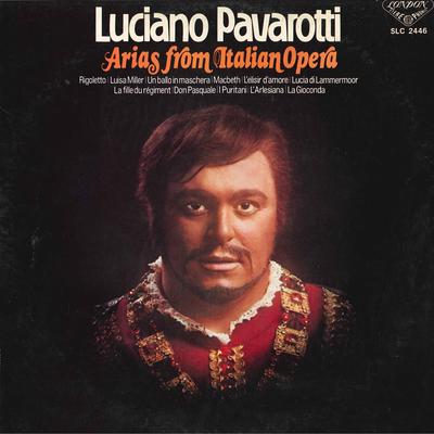 LP Record LUCIANO PAVAROTTI, ROCHARD BONYNGE, - Luciano Pavarotti, Arias From Itali SLC2446 KING 1975 Japan Classical Used