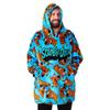 Scooby Doo Men's All-Over Print Blanket Hoodie