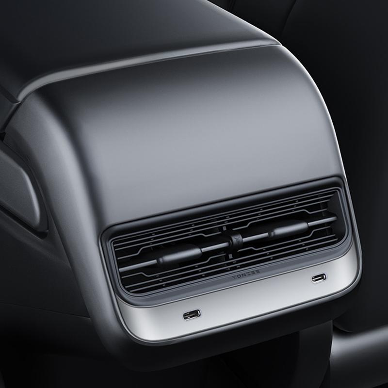 Rear Air Vent Cover For Model 3 Y Juniper Highland Back Seat Accessories Conditioner Outlet Filter Grille Protector