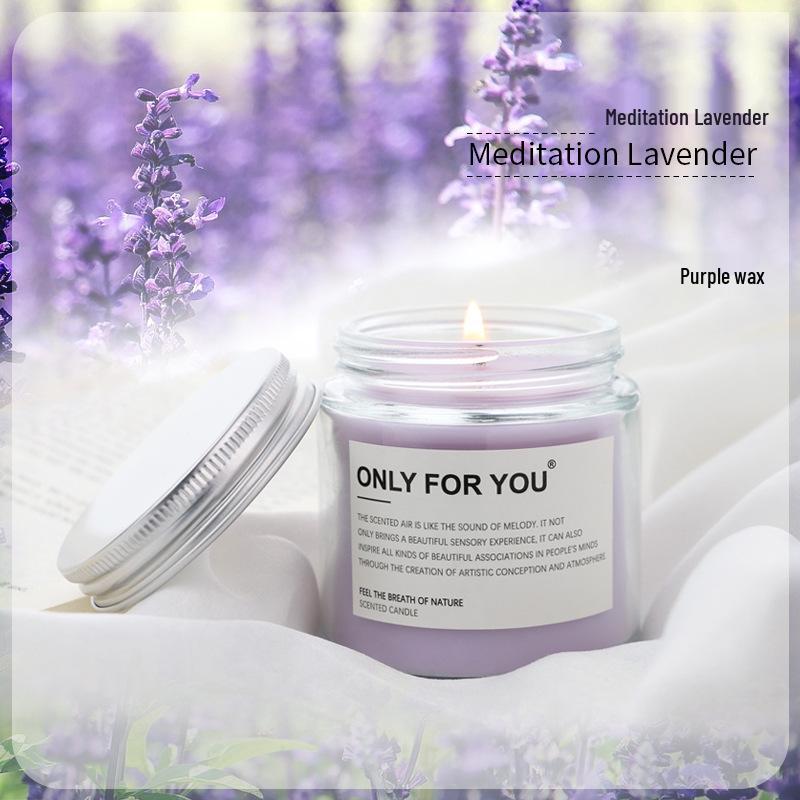 American Brand Cross-Border Gift: Transparent Scented Candle with Fragrance & Candy Box for Bridesmaids