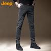 Jeep Men's Autumn Winter Stretch Corduroy Casual Trousers