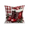 Merry Christmas Pillowcase Cushions 100% Polyester 45X45Cm Throw Pillow Cover Sofa Chair Cushion Cover Pillowslip Home Decor