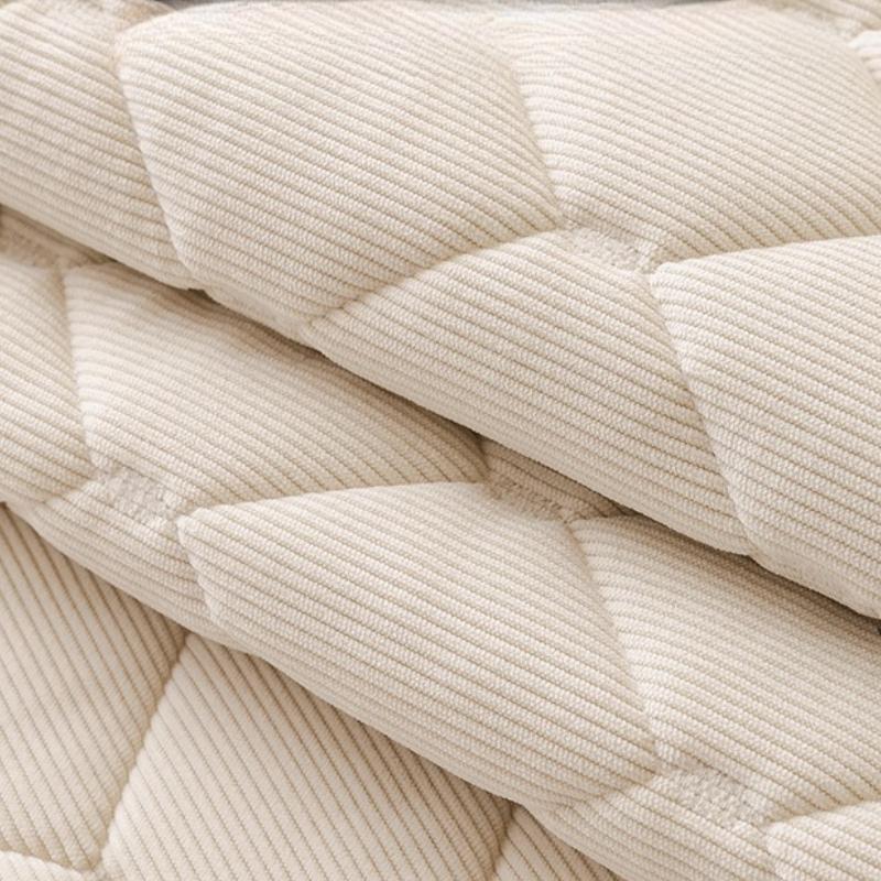 New Minimalist And Thickened Sofa Cover Fabric One-Piece Anti Slip Straight Row Sofa Cushion Cover For Autumn And Winter Seasons