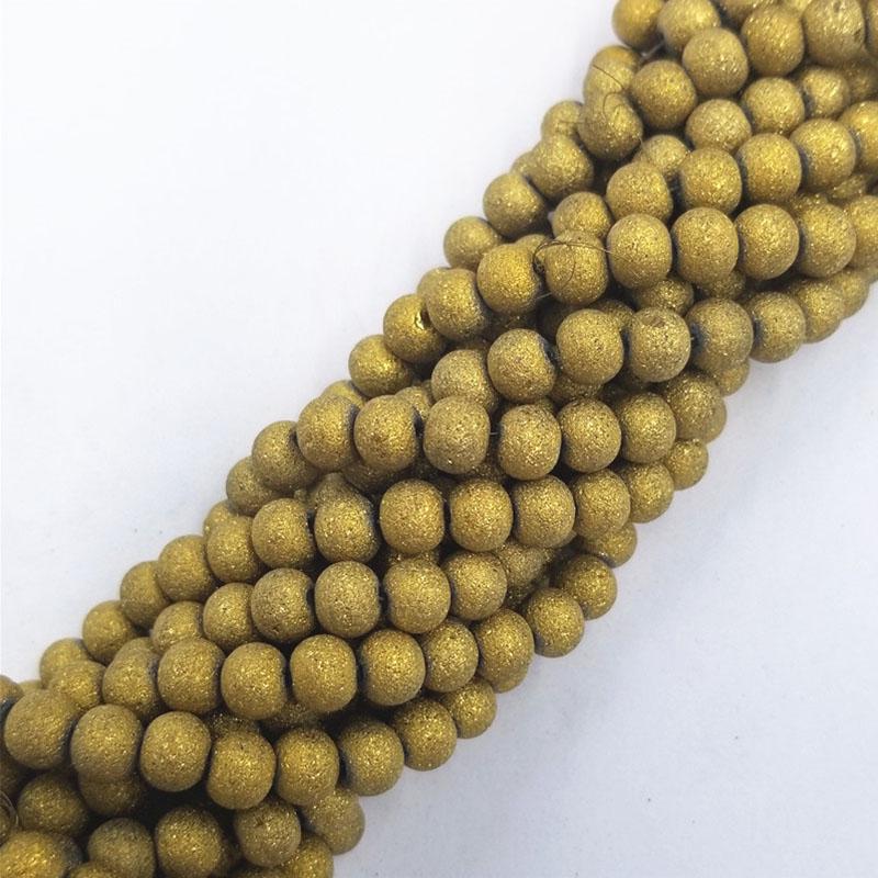70/108pcs 8mm Glass Loose Beads DIY Handmade Accessories for Bracelet Necklace  Jewelry Making